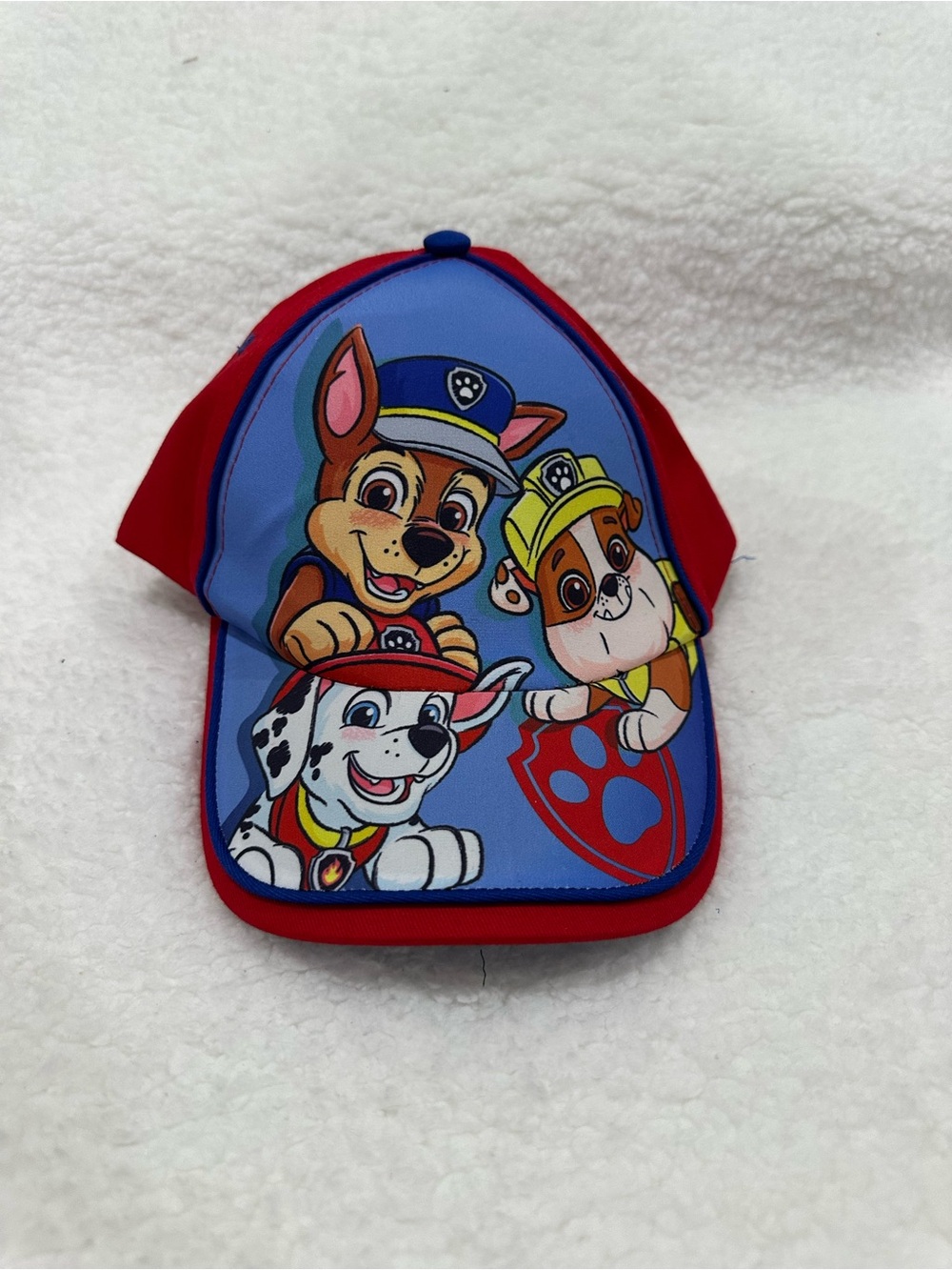Kids Blue and Red Paw Patrol Hat